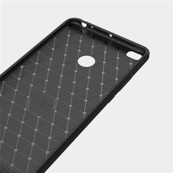 قاب محافظ ژله ای شیائومی Xiaomi Mi Max 2 Rugged Armor Fiber Carbon