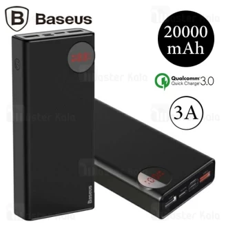 پاوربانک 20000 فست شارژ بیسوس Baseus Mulight Type C QC3.0 PPALL-MY01 سه پورت 