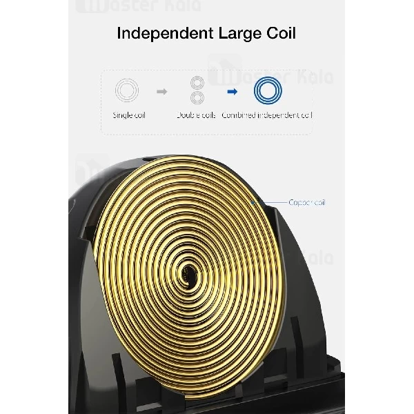 شارژر وایرلس بیسوس Baseus Silicone Horizontal Desktop WXHSG-01 توان 10 وات