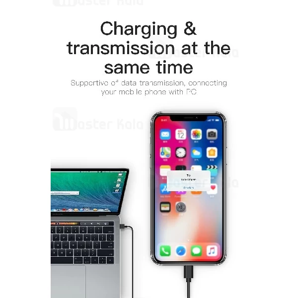 کابل و شارژر وایرلس بیسوس Baseus iP Cable Wireless Charger WXCA-01 توان 5 وات