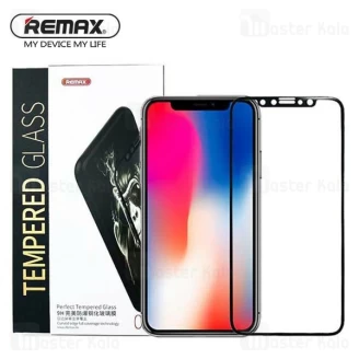 محافظ صفحه نمایش شیشه ای تمام صفحه ریمکس Remax GL-09 Apple iPhone X / Xs