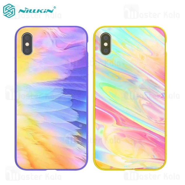 قاب مگنتی طرح دار نیلکین آیفون Apple iPhone XS Max Nillkin Ombre case