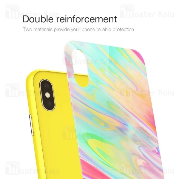 قاب مگنتی طرح دار نیلکین آیفون Apple iPhone XS Max Nillkin Ombre case