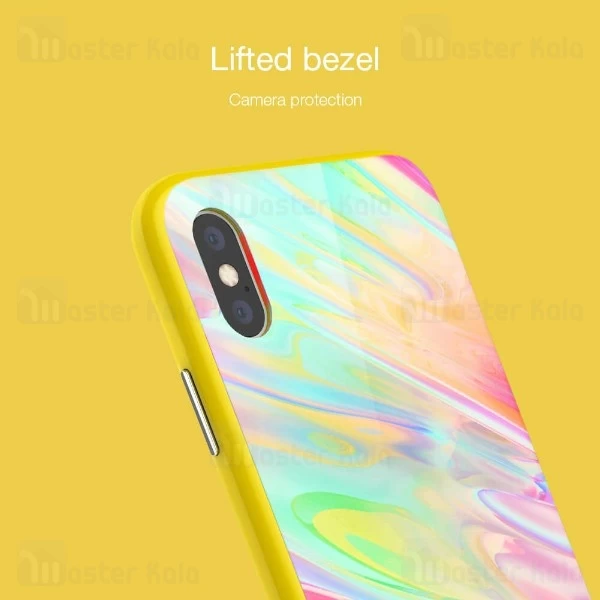 قاب مگنتی طرح دار نیلکین آیفون Apple iPhone XS Max Nillkin Ombre case