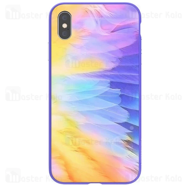 قاب مگنتی طرح دار نیلکین آیفون Apple iPhone XS Max Nillkin Ombre case