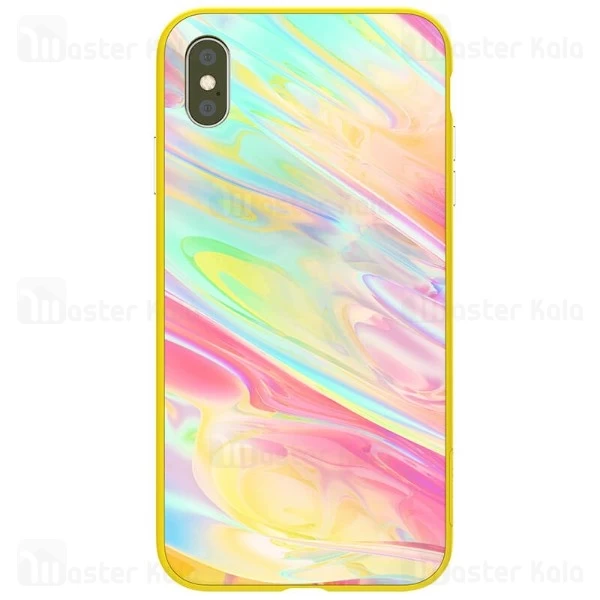 قاب مگنتی طرح دار نیلکین آیفون Apple iPhone XS Max Nillkin Ombre case