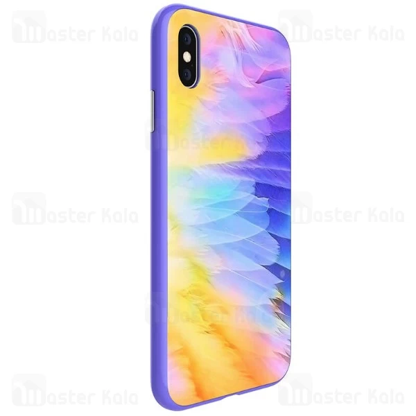 قاب مگنتی طرح دار نیلکین آیفون Apple iPhone XS Max Nillkin Ombre case