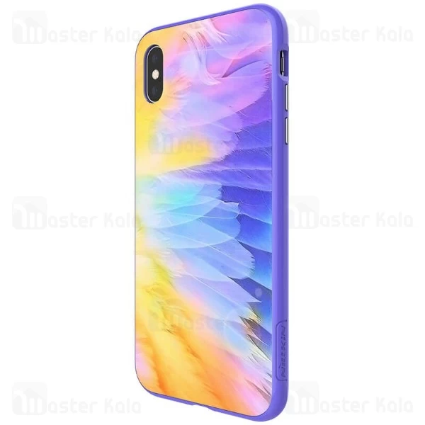 قاب مگنتی طرح دار نیلکین آیفون Apple iPhone XS Max Nillkin Ombre case