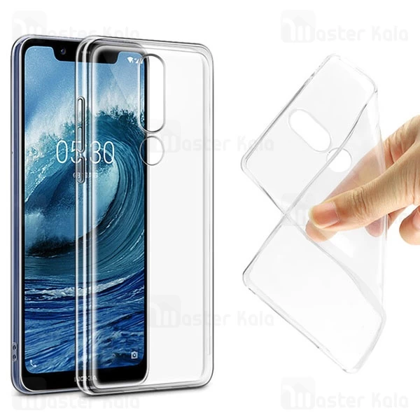 گارد ژله ای Nokia 5.1 Plus / X5 Clear Jelly Case