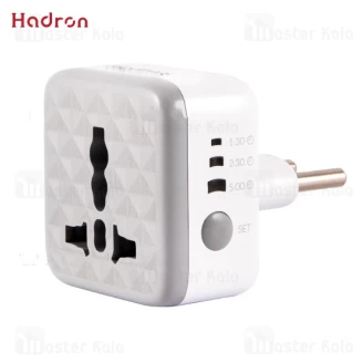محافظ هوشمند و مبدل برق هادرون Hadron P102 Smart Surge Protector And Adaptor