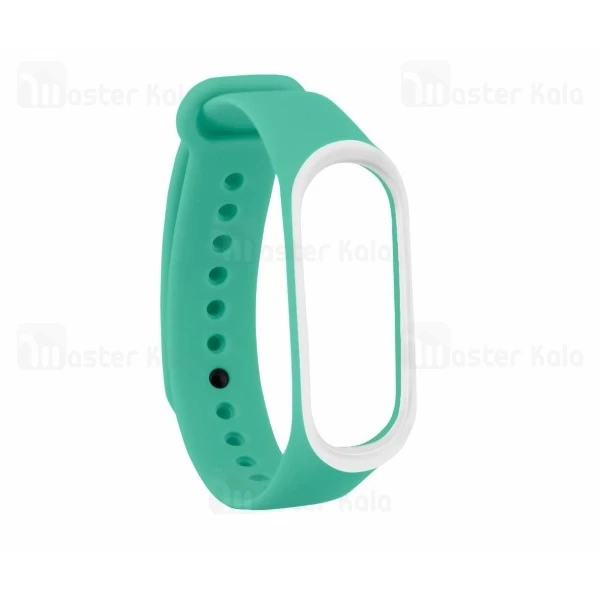 بند سیلیکونی دستبند سلامتی شیائومی Mi Band 3 Sport Silicone Band دور رنگی