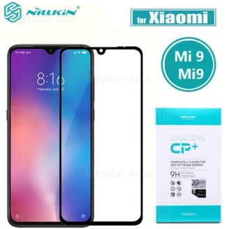 محافظ صفحه شیشه ای تمام صفحه تمام چسب نیلکین Xiaomi Mi 9 / Mi9 / Mi 9 Explorer Nillkin CP+ Glass