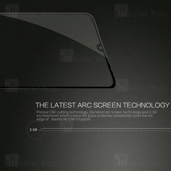 گلس تمام صفحه نیلکین Xiaomi Mi 9 / Mi9 Nillkin CP+ Glass