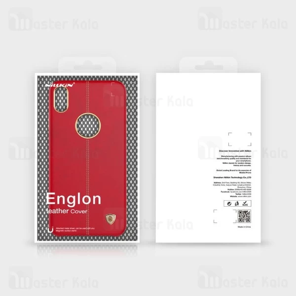 قاب Apple iPhone XS Max Nillkin Englon Leather Case