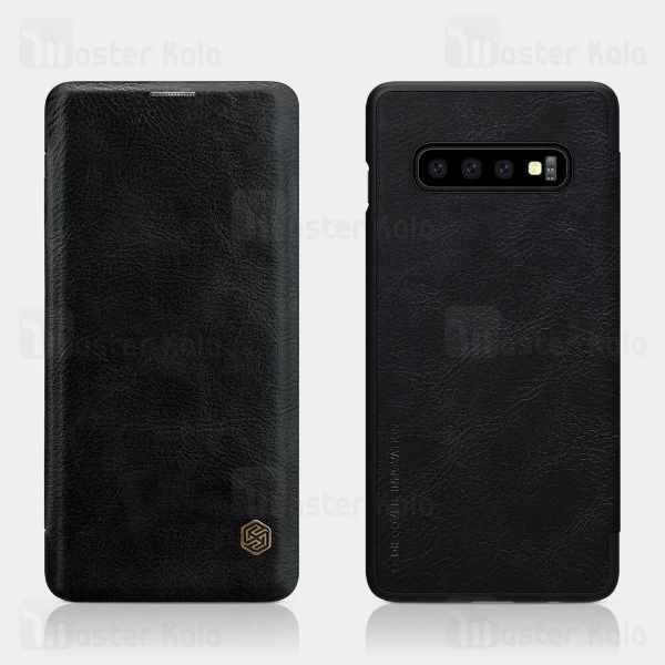 کیف چرمی Samsung Galaxy S10 Plus Nillkin Qin Leather Case