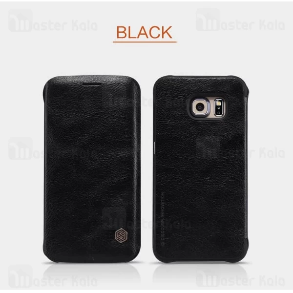 کیف چرمی Samsung Galaxy S6 Edge Nillkin Qin Leather Case