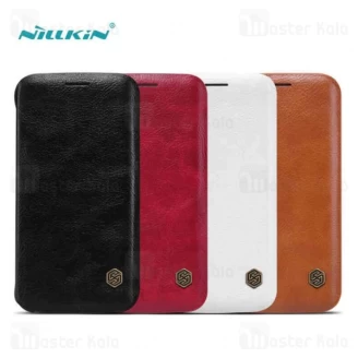 کیف چرمی نیلکین سامسونگ Samsung Galaxy S6 Edge / G9250 Nillkin Qin Leather Case