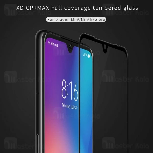 گلس تمام صفحه نیلکین Xiaomi Mi 9 / Mi9 Nillkin XD CP+Max Glass
