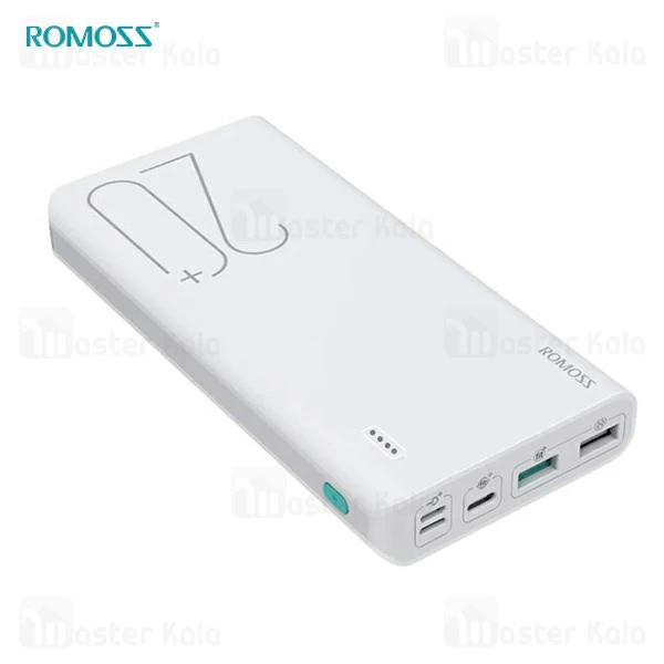 پاوربانک 20000 روموس Romoss sense 6 Plus PH80 Pro Type C QC3.0 سه پورت 