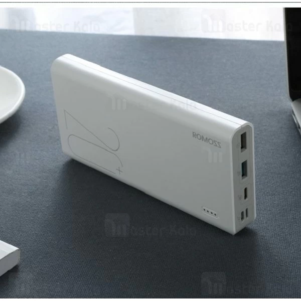پاوربانک 20000 روموس Romoss sense 6 Plus PH80 Pro Type C QC3.0 سه پورت 