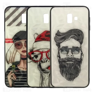 قاب فانتزی طرح سرامیکی سامسونگ Samsung Galaxy J6 Plus