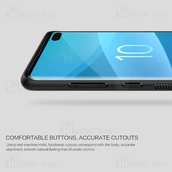 قاب فیبر کربنی نیلکین سامسونگ Samsung Galaxy S10 Plus Nillkin Synthetic Fiber Case