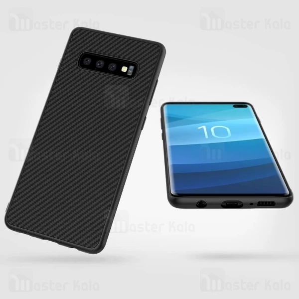 قاب فیبر کربنی نیلکین سامسونگ Samsung Galaxy S10 Plus Nillkin Synthetic Fiber Case