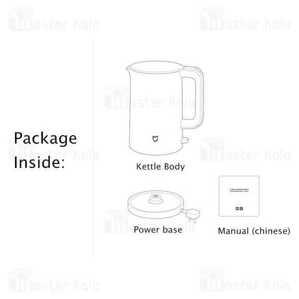 کتری برقی شیائومی میجیا Xiaomi Mijia Electric Kettle - گارانتی 18 ماهه