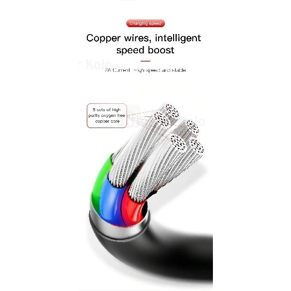 کابل تبدیل لایتنینگ اتصال همزمان هندزفری و شارژر Baseus Audio Converter CALL51-01