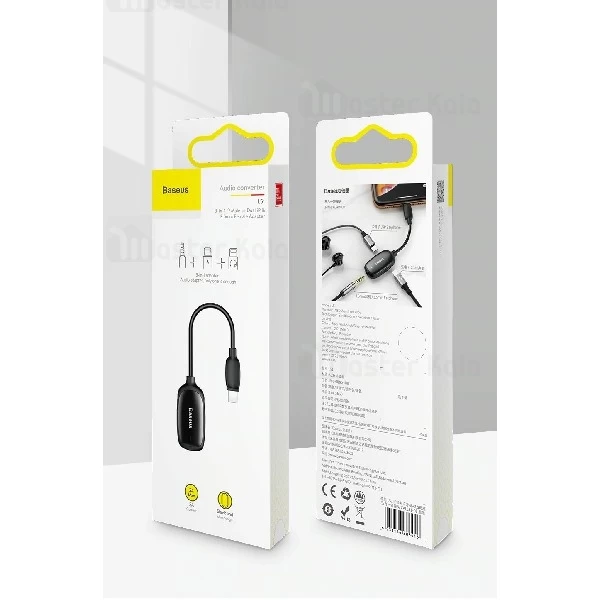 کابل تبدیل لایتنینگ اتصال همزمان هندزفری و شارژر Baseus Audio Converter CALL51-01
