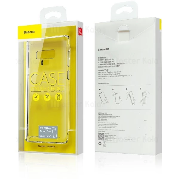 قاب ژله ای بیسوس Baseus Safety Airbags Case Samsung Note 9 ARSANOTE9-SF01