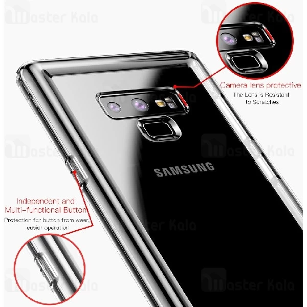 قاب ژله ای بیسوس Baseus Safety Airbags Case Samsung Note 9 ARSANOTE9-SF01
