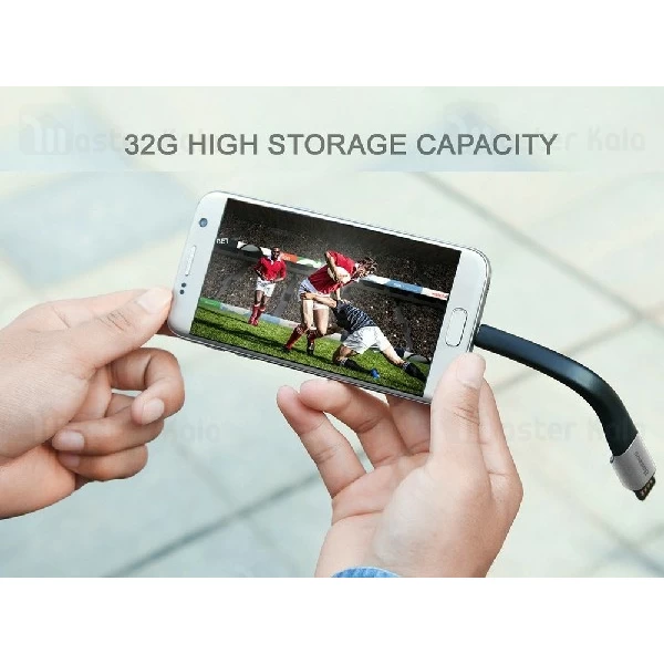 فلش مموری 32 گیگابایت و کابل میکرو یو اس بی Baseus Union Portable USB