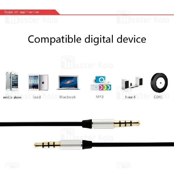 کابل انتقال صدا Aux ارلدام Earldom ET-AUX15 3.5 Audio Cable