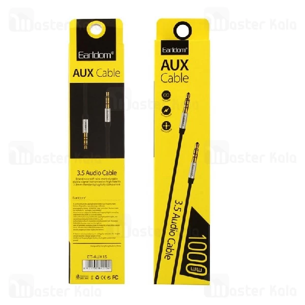 کابل انتقال صدا Aux ارلدام Earldom ET-AUX15 3.5 Audio Cable