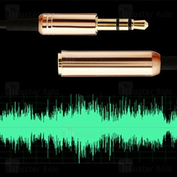 کابل تبدیل 1 به 2 AUX ارلدام Earldom ET-AUX201 به طول 40 سانتی متر