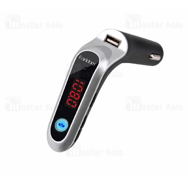 شارژر فندکی و پخش کننده بلوتوث Earldom ET-C7 توان 2.4 آمپر و رم خور