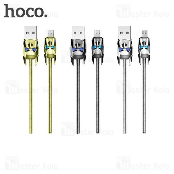 کابل میکرو یو اس بی هوکو HOCO U30 Shadow Knight توان 2.4 آمپر