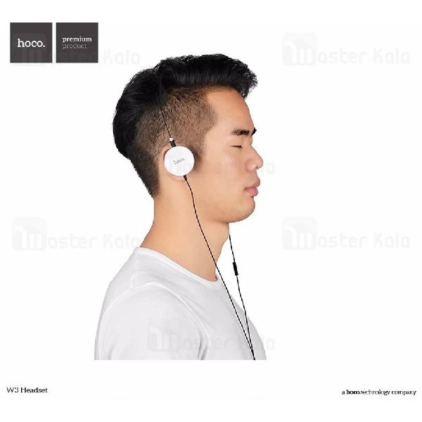 هدفون سیم دار هوکو HOCO W3 Over Ear Wired Headphone