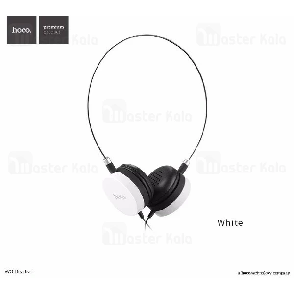 هدفون سیم دار هوکو HOCO W3 Over Ear Wired Headphone