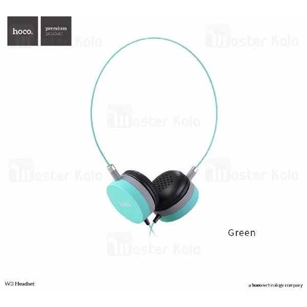 هدفون سیم دار هوکو HOCO W3 Over Ear Wired Headphone