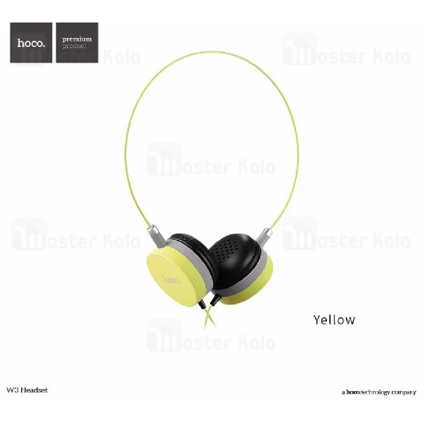 هدفون سیم دار هوکو HOCO W3 Over Ear Wired Headphone