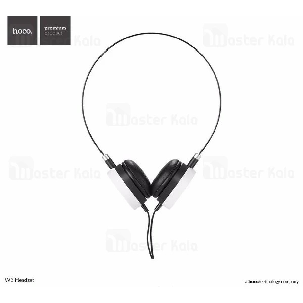 هدفون سیم دار هوکو HOCO W3 Over Ear Wired Headphone