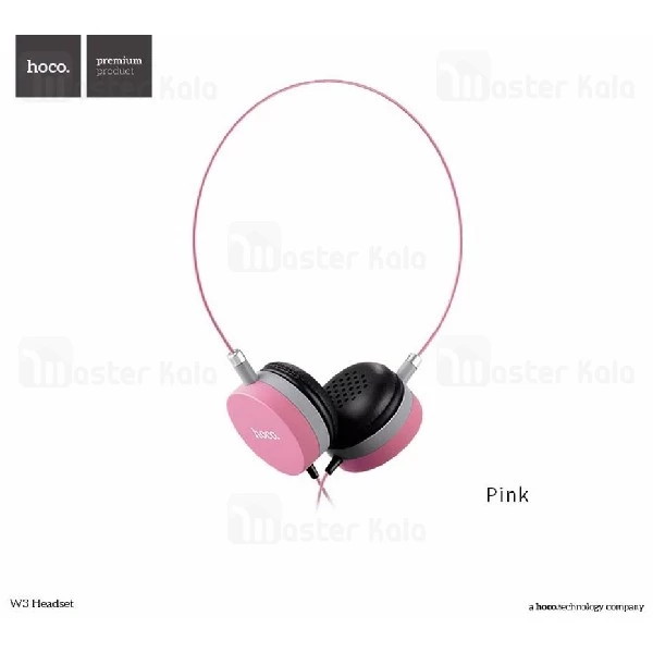 هدفون سیم دار هوکو HOCO W3 Over Ear Wired Headphone