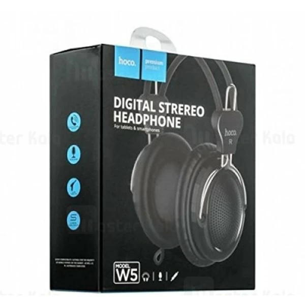 هدفون سیم دار هوکو HOCO W5 Manno Wired Headphone