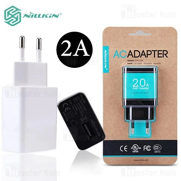 شارژر دیواری نیلکین Nillkin AC Adapter Single Port با توان 2 آمپر