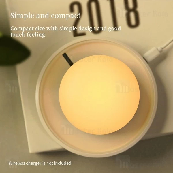 چراغ خواب نیلکین Nillkin MC036 Luminous Stone پشتیبانی از شارژر وایرلس