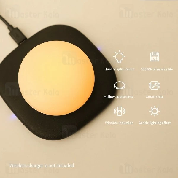 چراغ خواب نیلکین Nillkin MC036 Luminous Stone پشتیبانی از شارژر وایرلس