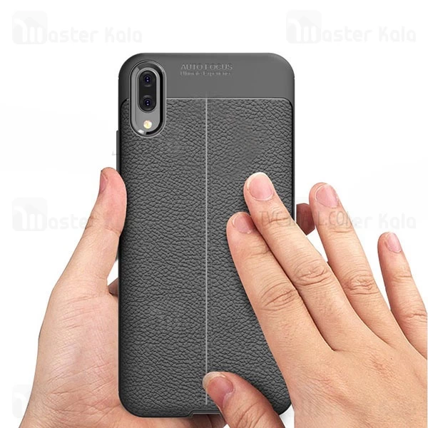 قاب طرح چرم Huawei Y7 Pro 2019 Plus Auto Focus Jelly Case