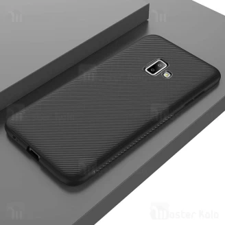 قاب ژله ای طرح فیبر کربنی Kugi سامسونگ Samsung Galaxy J6 Plus